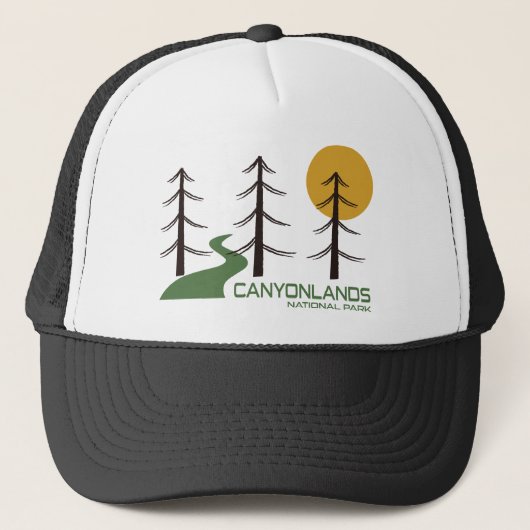 Canyonlands Nationaal Park Trail Trucker Pet (Voorkant)