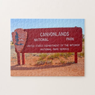 Canyonlands Nationaal Park Utah. Legpuzzel