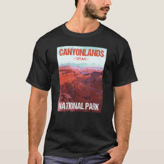 Canyonlands Nationaal Park Utah Poster Design T-shirt