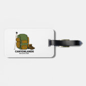 Canyonlands National Park Backpack Bagagelabel (Achterkant horizontaal)