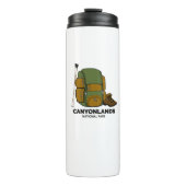 Canyonlands National Park Backpack Thermosbeker (Voorkant)