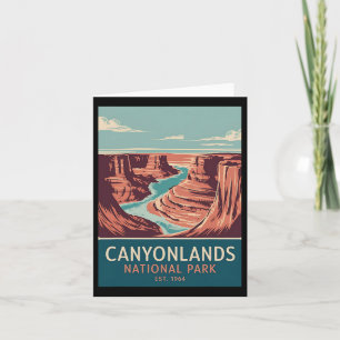 Canyonlands National Park Camping Wandelen M Kaart