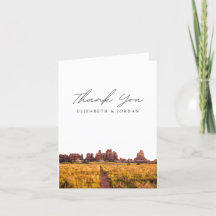 Canyonlands National Park lege bedankkaart