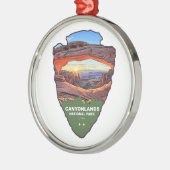 Canyonlands National Park Mesa Arch Arrowhead Metalen Ornament (Links)