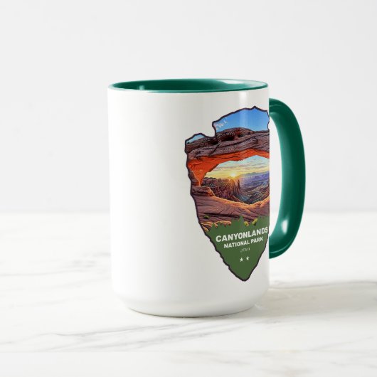 Canyonlands National Park Mesa Arch Arrowhead Mok (Voorkant rechts)