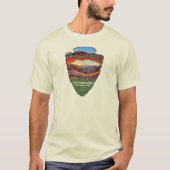 Canyonlands National Park Mesa Arch Arrowhead T-shirt (Voorkant)