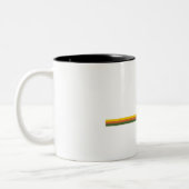 Canyonlands National Park Pine Trees Sun Tweekleurige Koffiemok (Links)