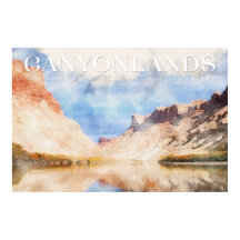 Canyonlands National Park Poster, Utah Afdrukken