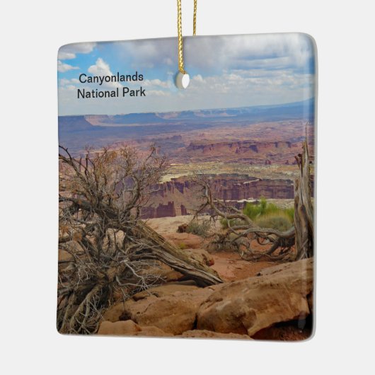 Canyonlands National Park Square Ceramic Ornament (Links)