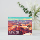 Canyonlands National Park USA Briefkaart (Staand voorkant)
