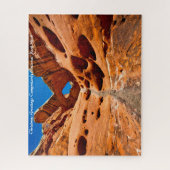 Canyonlands National Park Utah. Kerstgroet Legpuzzel (Verticaal)