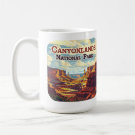 Canyonlands National Park Utah Moab Retro Koffiemok
