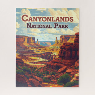 Canyonlands National Park Utah Moab Retro Legpuzzel