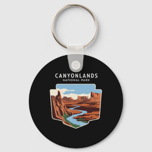 Canyonlands National Park Utah Souvenir Wandel Vak Sleutelhanger
