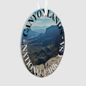Canyonlands National Park Utah Verenigde Staten re Ornament (voorkant)