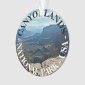 Canyonlands National Park Utah Verenigde Staten re Ornament (voorkant)