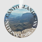 Canyonlands National Park Utah Verenigde Staten re Ornament (voorkant)