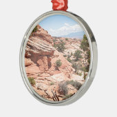 Canyonlands National Park, Utah, VS 1 Metalen Ornament (Links)