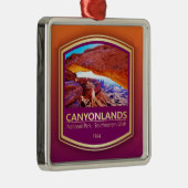 Canyonlands NP (PF1) Metalen Ornament (Rechts)