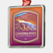 Canyonlands NP (PF1) Metalen Ornament (Links)