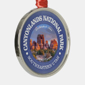Canyonlands NP (rd)2 Metalen Ornament (Rechts)
