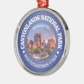 Canyonlands NP (rd)2 Metalen Ornament (Links)