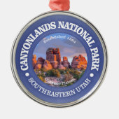 Canyonlands NP (rd)2 Metalen Ornament (Voorkant)