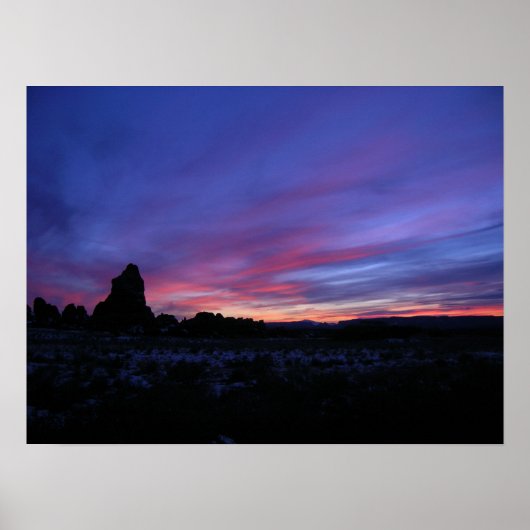 Canyonlands Sunset Poster (Voorkant)