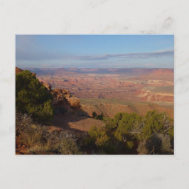 Canyonlands Uitzicht van Grand Uitzicht Point Trai Briefkaart