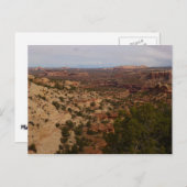Canyonlands Uitzicht van Neck Springs Trail Briefkaart (Voorkant / Achterkant)
