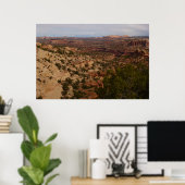 Canyonlands Uitzicht van Neck Springs Trail Poster (Thuiskantoor)