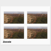 Canyonlands Uitzicht van Neck Springs Trail Rechthoekige Sticker (Vel)