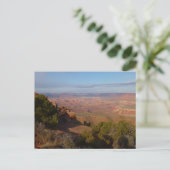 Canyonlands Uitzicht vanaf Grand View Point Trail Briefkaart (Staand voorkant)