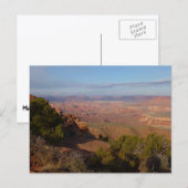 Canyonlands Uitzicht vanaf Grand View Point Trail Briefkaart (Voorkant / Achterkant)