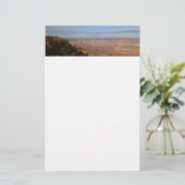 Canyonlands Uitzicht vanaf Grand View Point Trail Briefpapier (Staand voorkant)