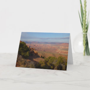 Canyonlands uitzicht vanaf Grand View Point Trail Kaart