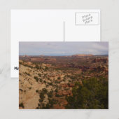 Canyonlands Uitzicht vanaf Neck Springs Trail Briefkaart (Voorkant / Achterkant)
