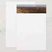Canyonlands uitzicht vanaf Neck Springs Trail Briefpapier (Voorkant / Achterkant)