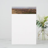 Canyonlands uitzicht vanaf Neck Springs Trail Briefpapier (Staand voorkant)