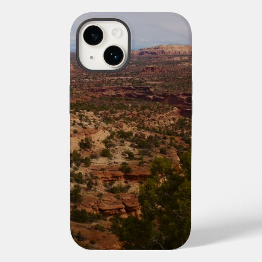 Canyonlands Uitzicht vanaf Neck Springs Trail Case-Mate iPhone Case (Achterkant)