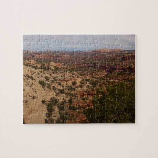 Canyonlands uitzicht vanaf Neck Springs Trail Legpuzzel (Horizontaal)