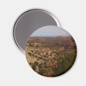 Canyonlands uitzicht vanaf Neck Springs Trail Magneet (Voorkant / Achterkant)