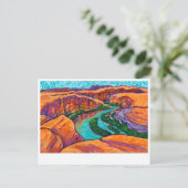 Canyonlands utah moab briefkaart (Staand voorkant)