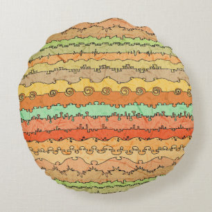 Canyonlands Veldt Rond Kussen