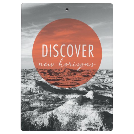 Canyons | Nieuwe horizons Citaat ontdekken Klembord (Achterkant)