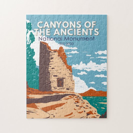 Canyons of the Ancients National Monument Colorado Legpuzzel (Verticaal)