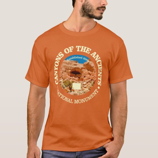 Canyons of the Ancients (NM) T-shirt (Voorkant)