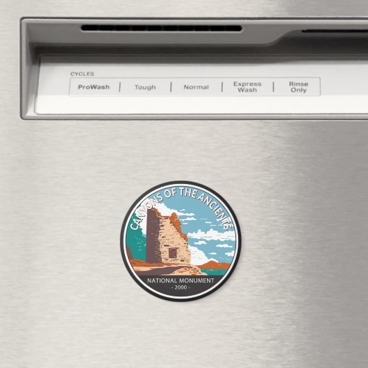 Canyons van de nationale monument van de Ouden Magneet (Insitu (Vaatwasser))