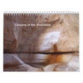 Canyons van het zuidwesten kalender (Hoes)