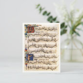 Canzoniere voor drie en vier stemmen briefkaart (Staand voorkant)